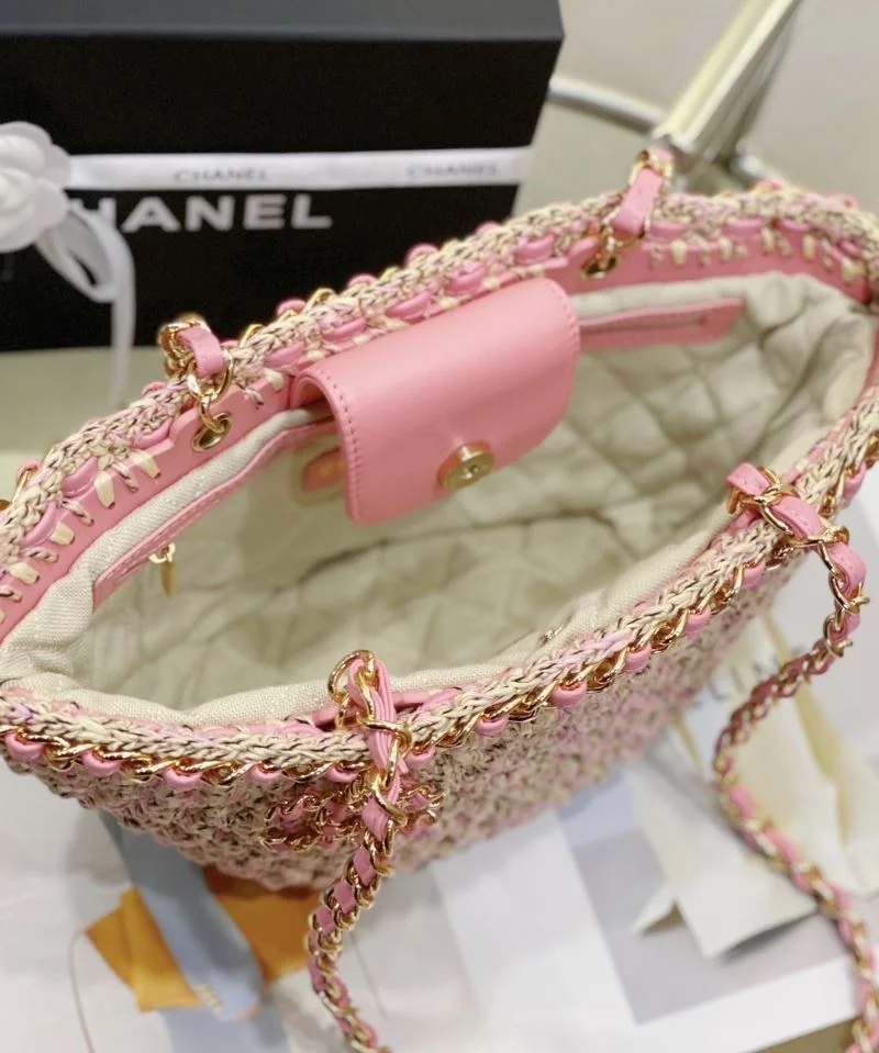 Sleek Chanel Shopping Bags 54712