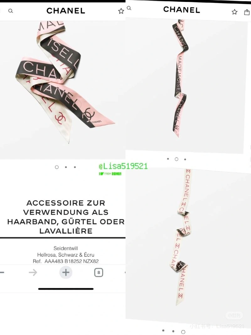 Sophisticated Chanel Silk 273008