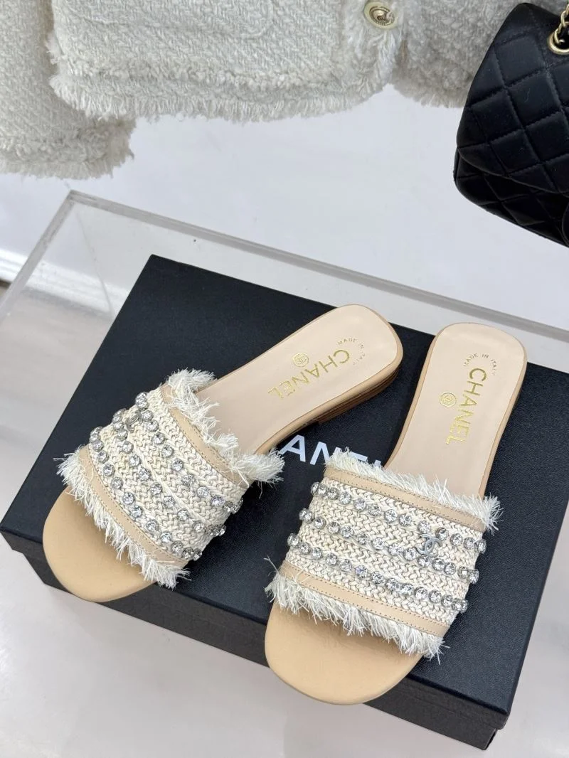 Unique Chanel Slippers 19883