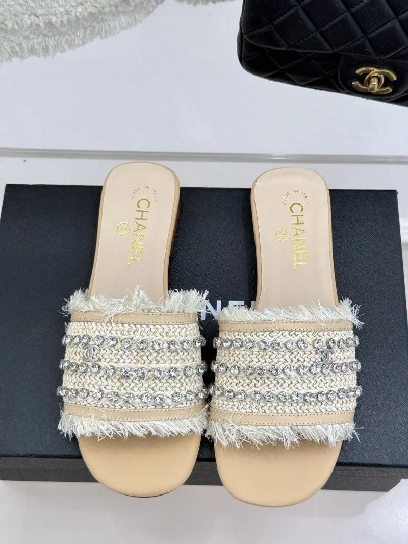 Unique Chanel Slippers 19883
