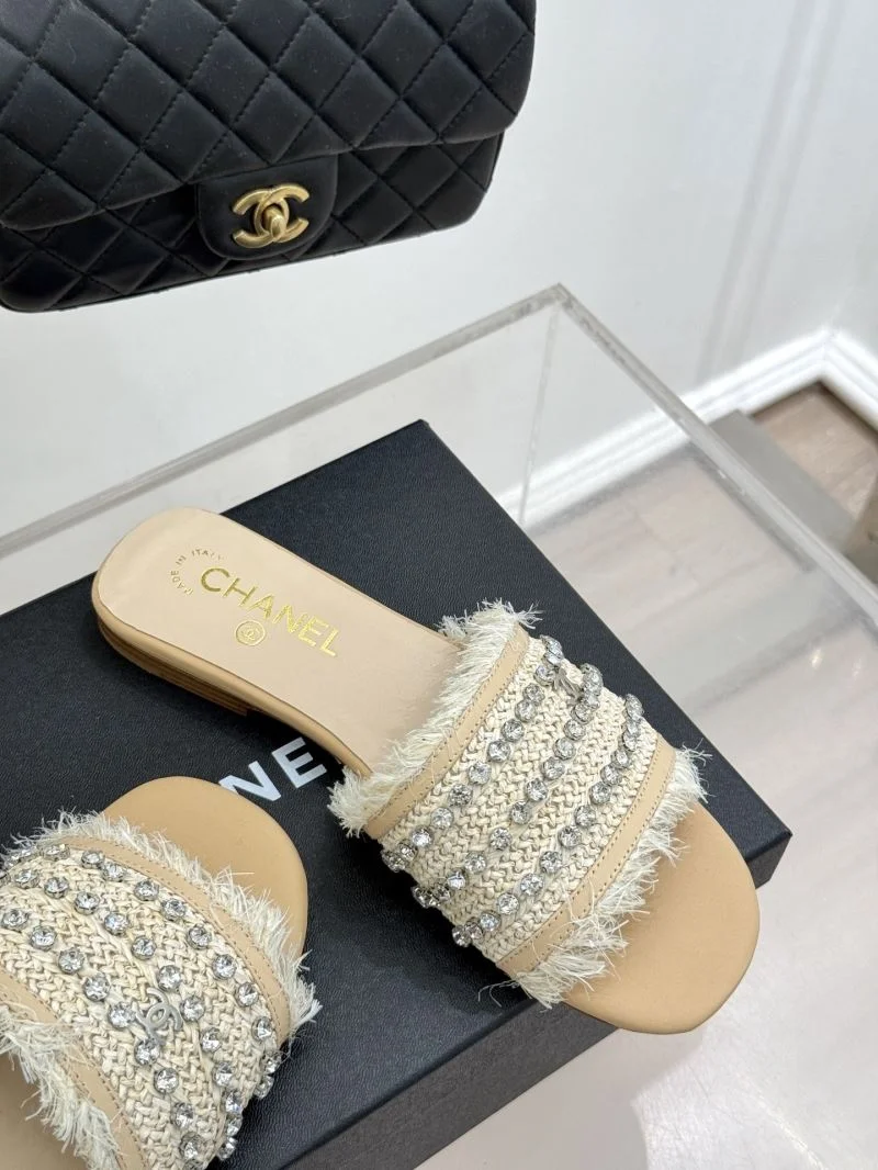 Unique Chanel Slippers 19883