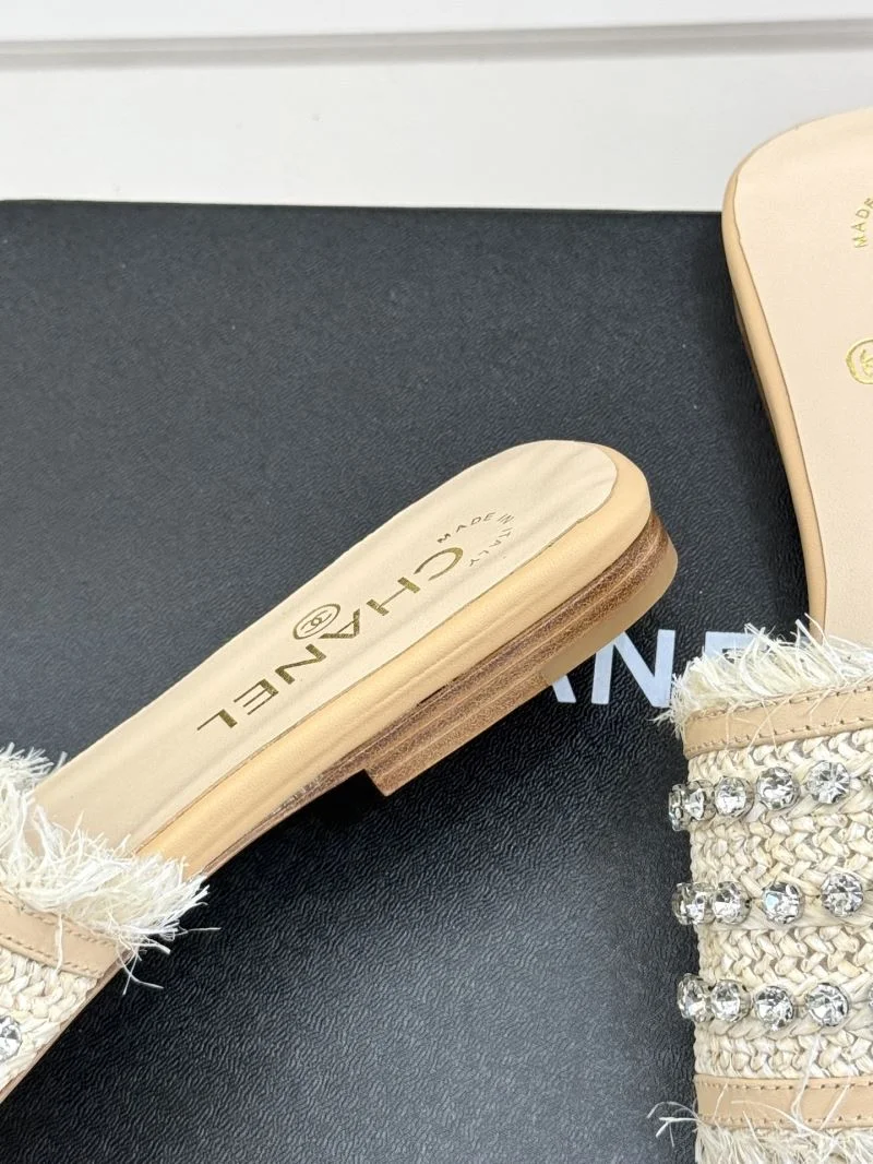 Unique Chanel Slippers 19883