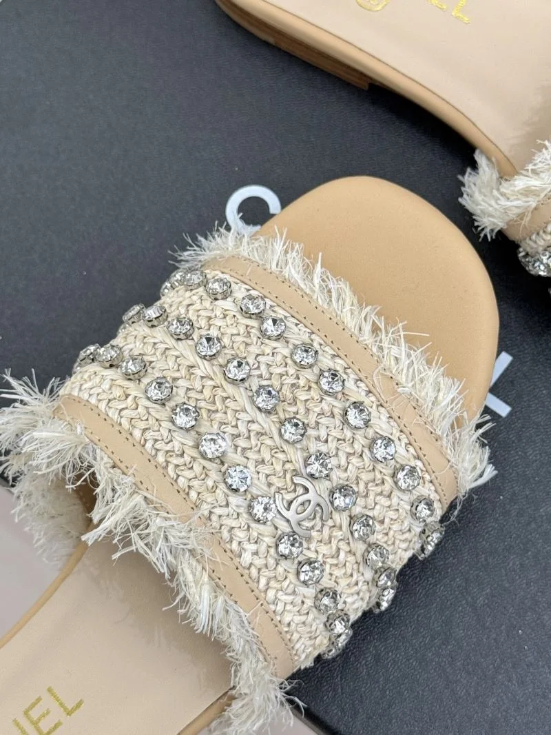 Unique Chanel Slippers 19883
