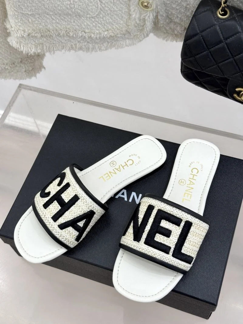 Neat Chanel Slippers 19872