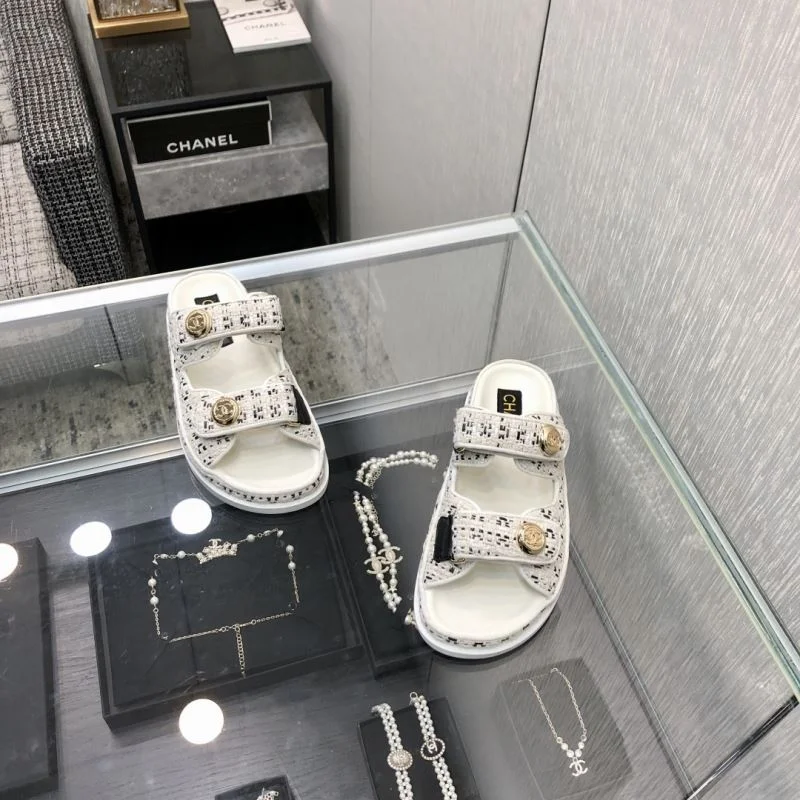 Chanel Slippers Affordable 19838