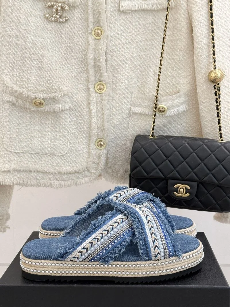 Chanel Slippers WaterResistant 19786