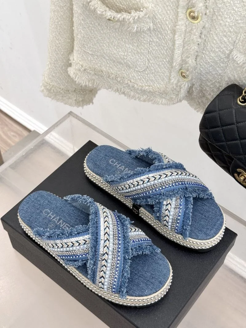 Chanel Slippers WaterResistant 19786
