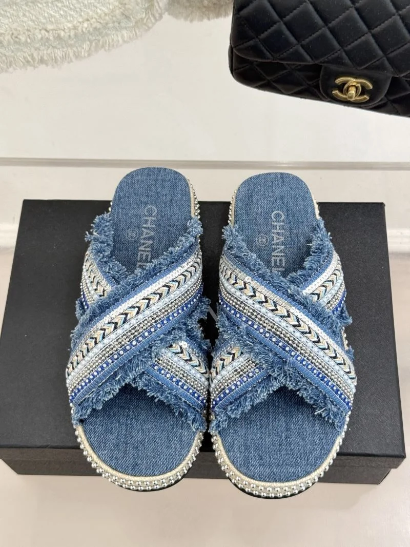 Chanel Slippers WaterResistant 19786