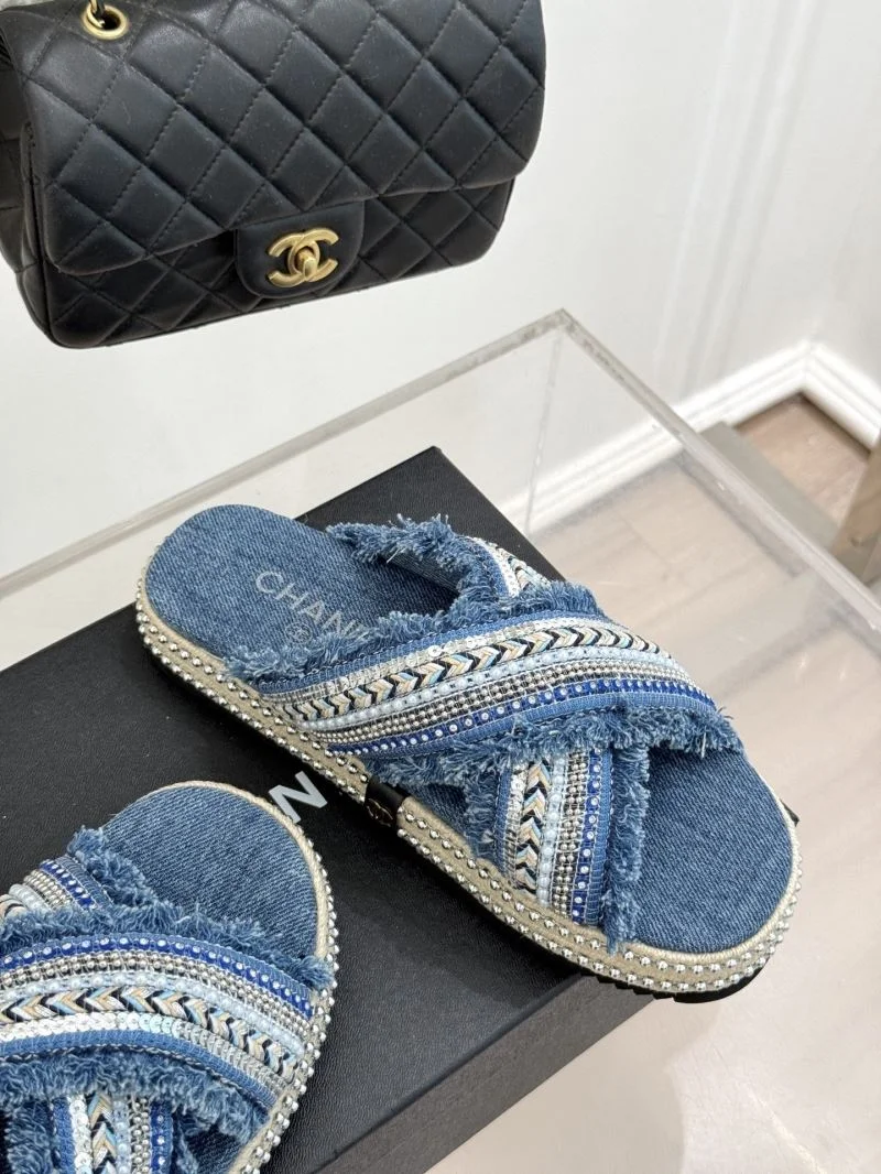 Chanel Slippers WaterResistant 19786