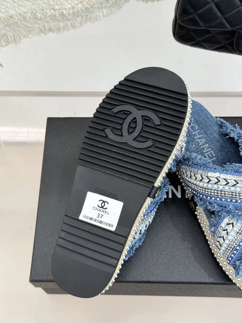Chanel Slippers WaterResistant 19786