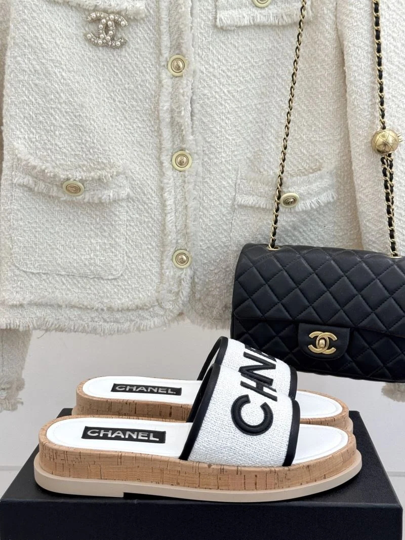 Chanel Slippers Original 19779