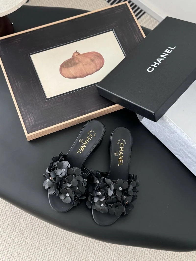 Sleek Chanel Slippers 19760
