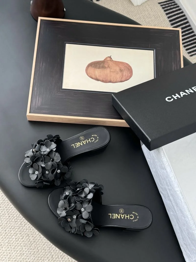 Sleek Chanel Slippers 19760