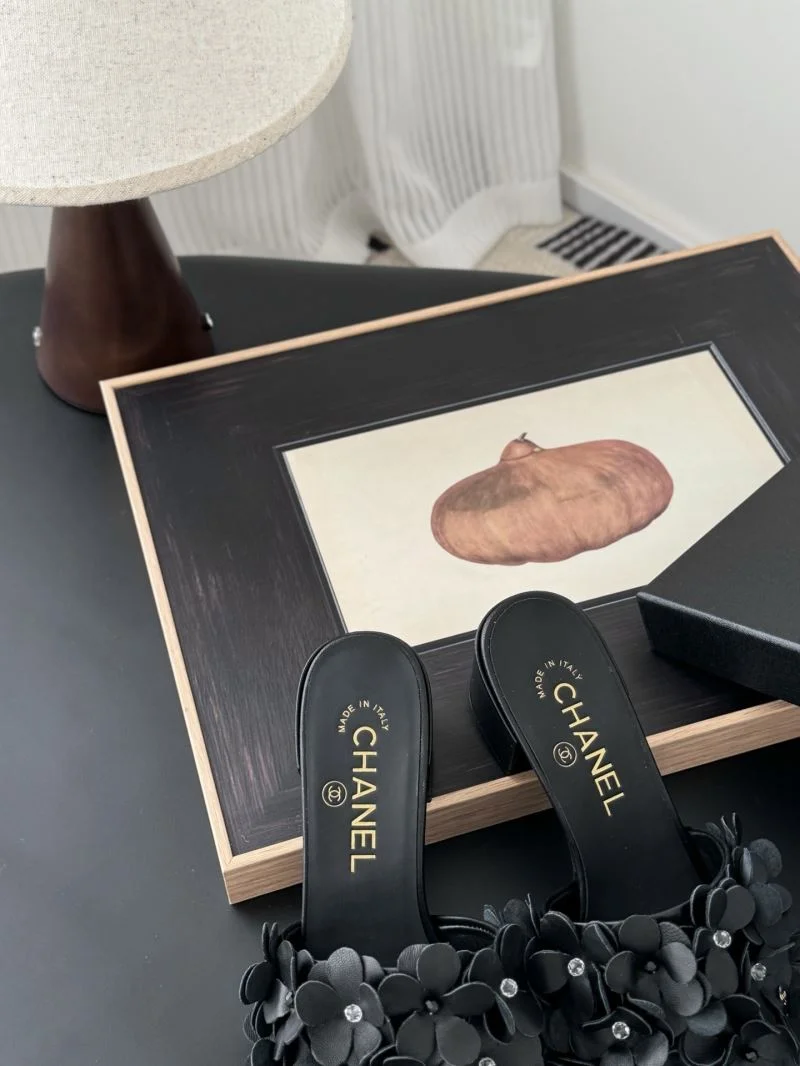 Sleek Chanel Slippers 19760