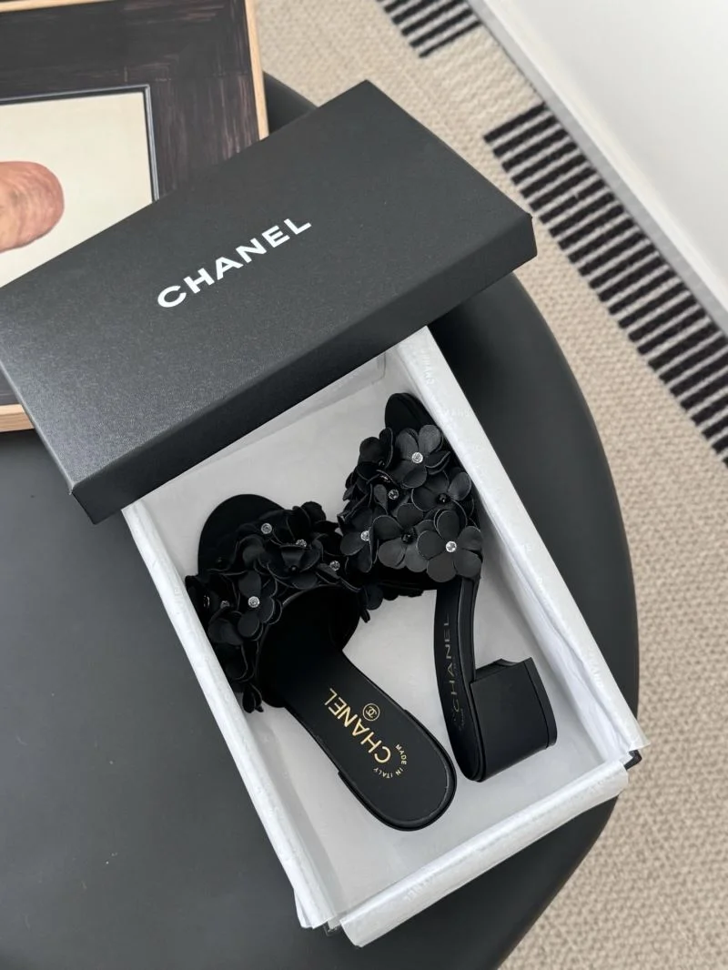 Sleek Chanel Slippers 19760