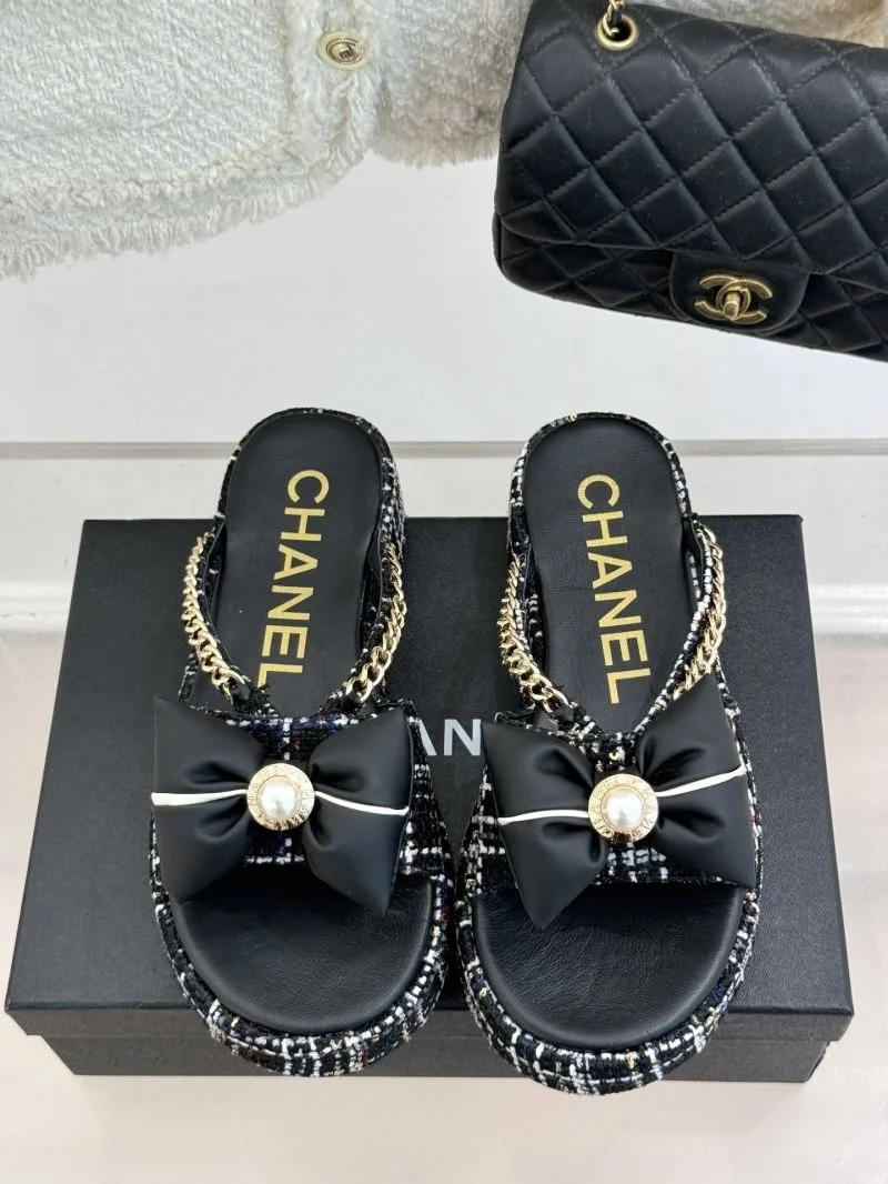 Original Chanel Slippers 19747