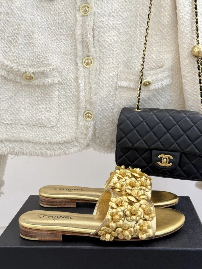 Original Chanel Slippers 19715