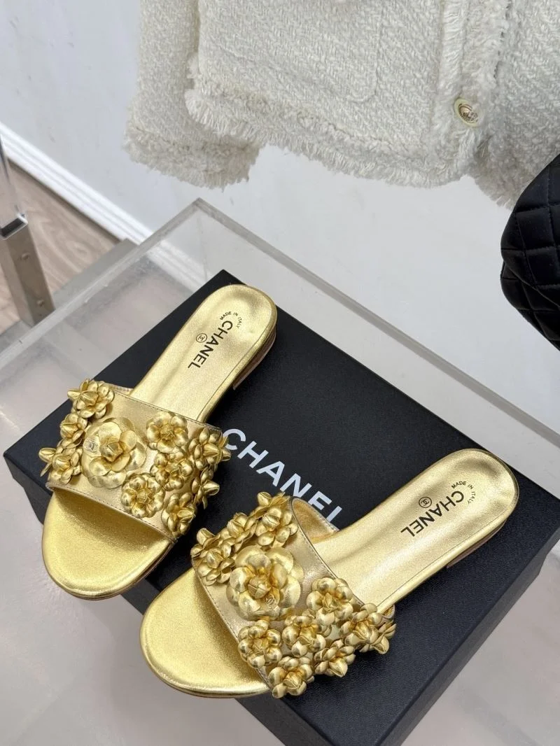 Original Chanel Slippers 19715