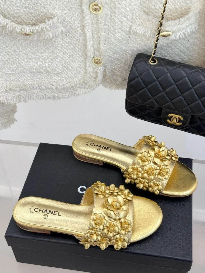 Original Chanel Slippers 19715