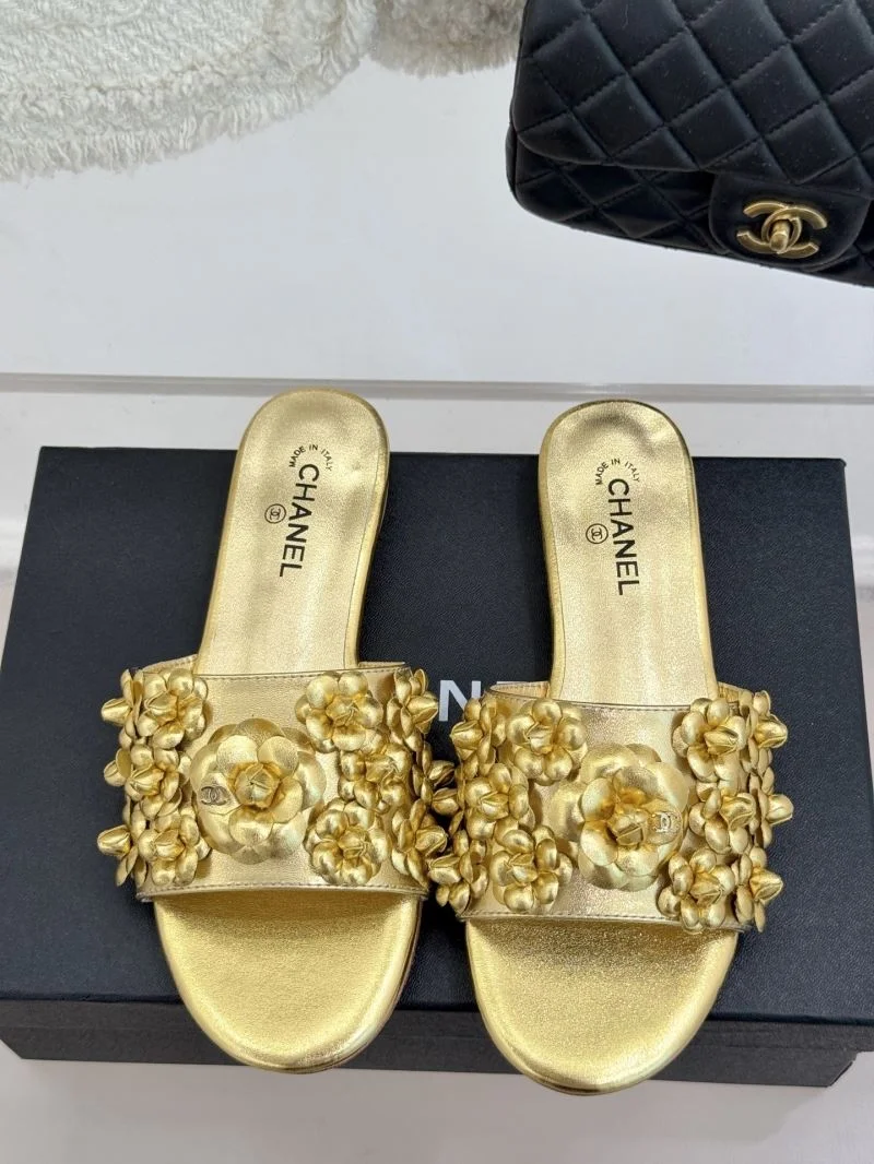 Original Chanel Slippers 19715