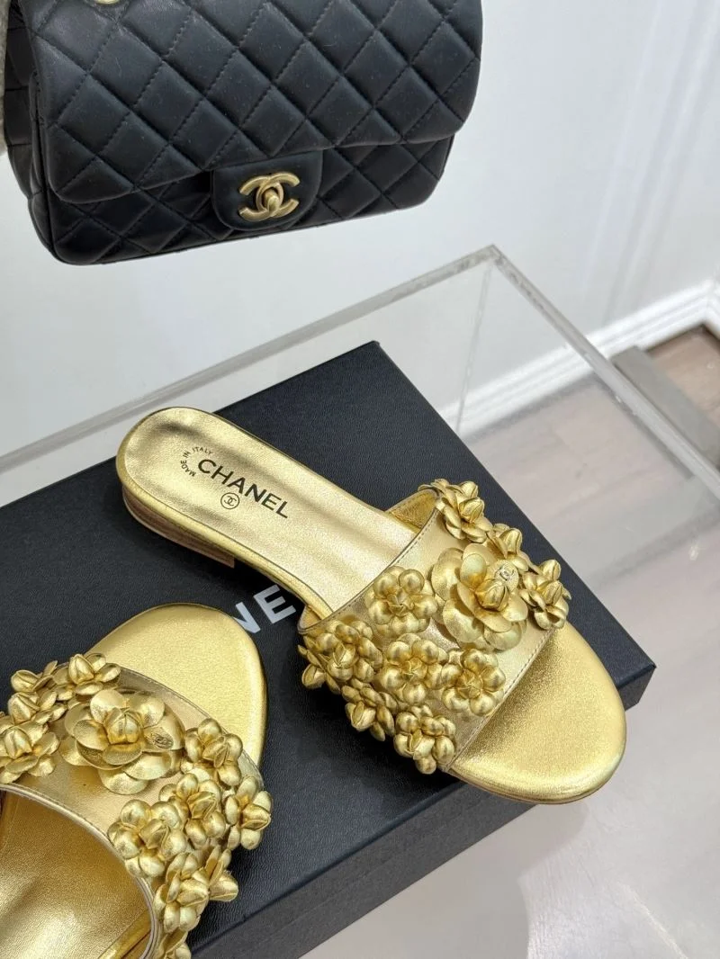 Original Chanel Slippers 19715
