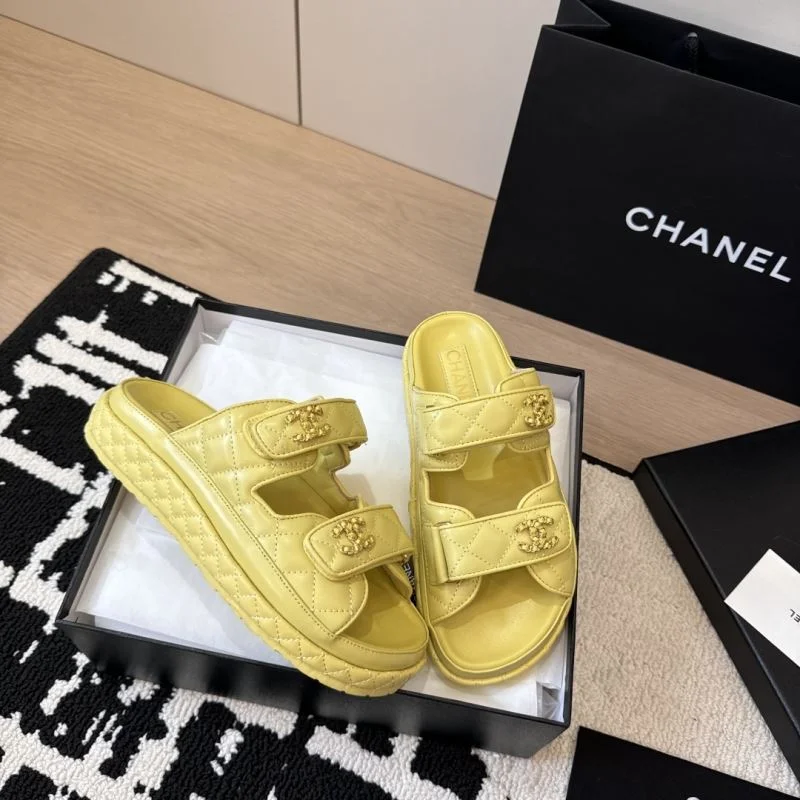 Chanel Slippers Attractive 19765