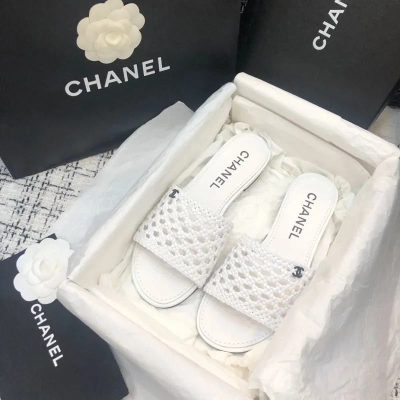 Original Chanel Slippers 19675