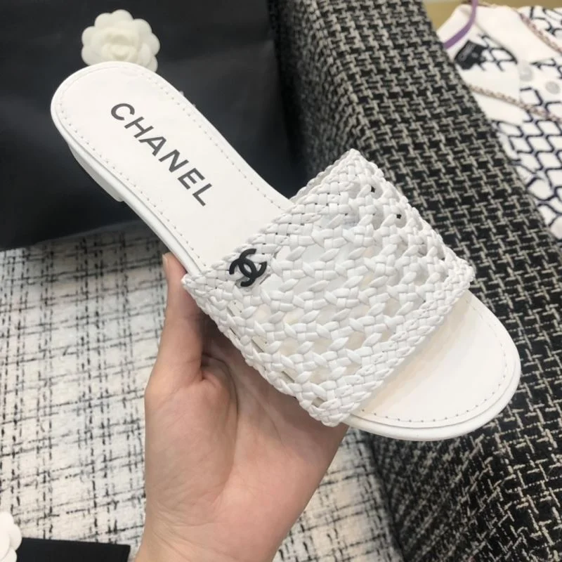 Original Chanel Slippers 19675