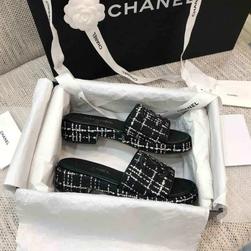 Soft Chanel Slippers 19669