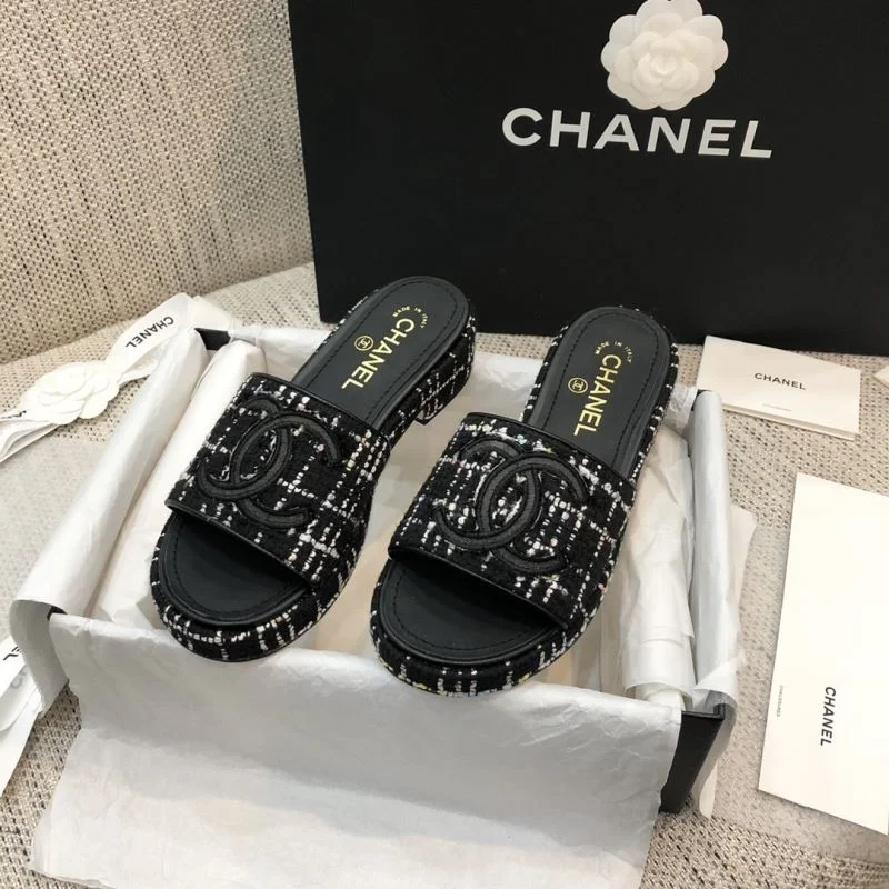 Soft Chanel Slippers 19669