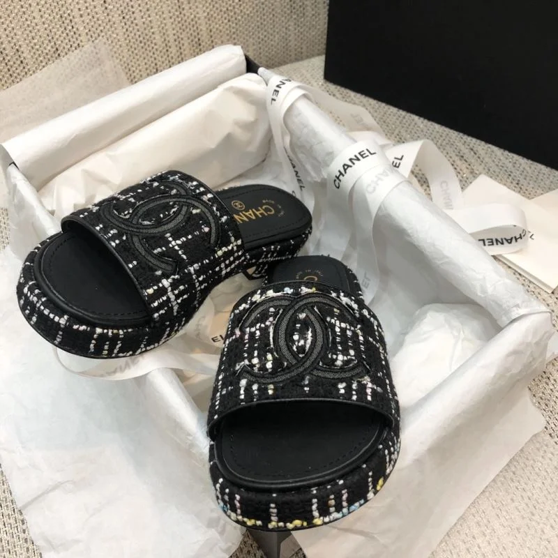 Soft Chanel Slippers 19669