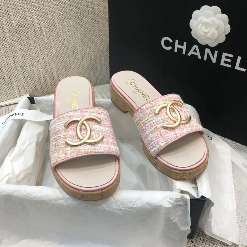 Upgraded Chanel Slippers 19657