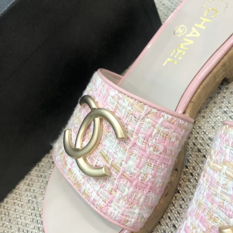 Upgraded Chanel Slippers 19657