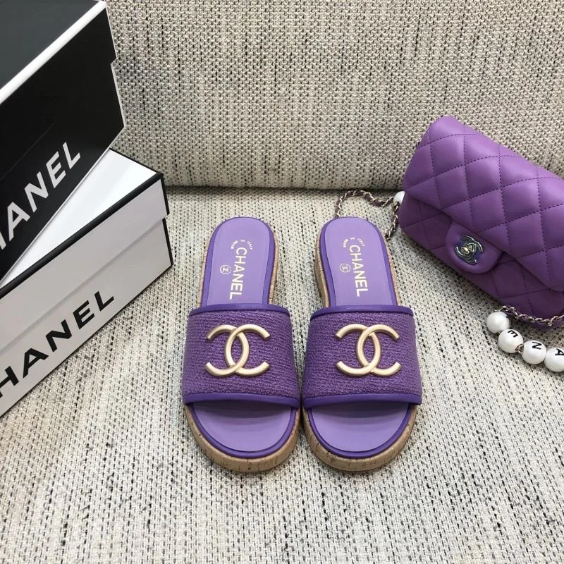 SmoothTexture Chanel Slippers 19650