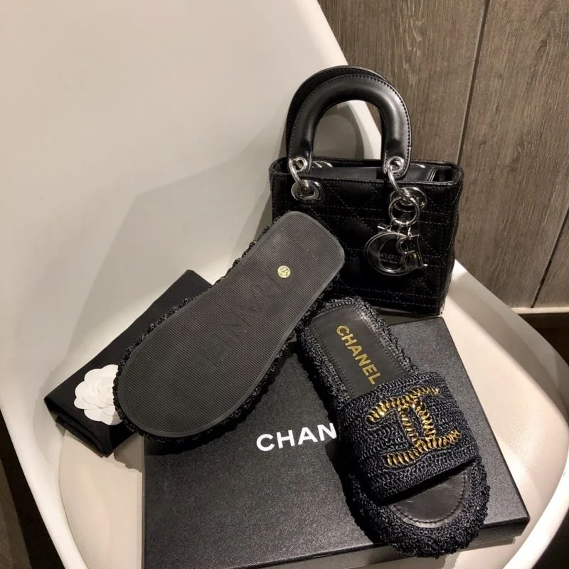 Chanel Slippers Versatile 19639