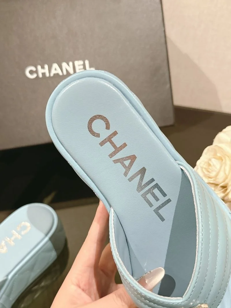 WaterResistant Chanel Slippers 19632
