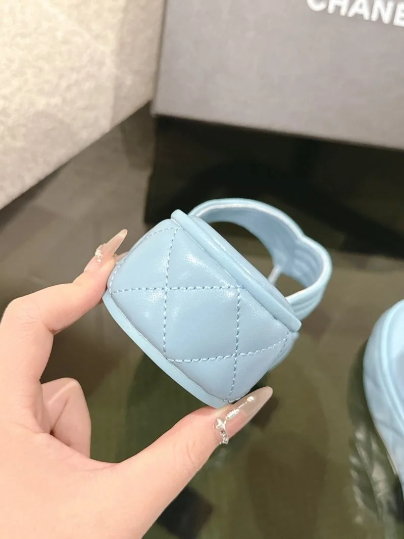 WaterResistant Chanel Slippers 19632