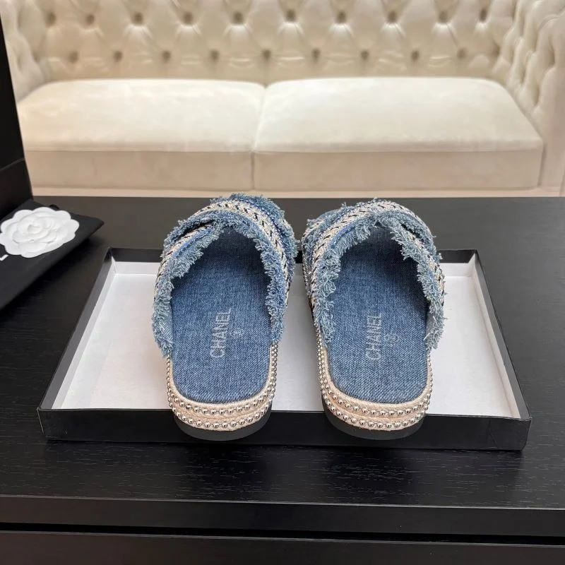 Chanel Slippers WrinkleFree 19635