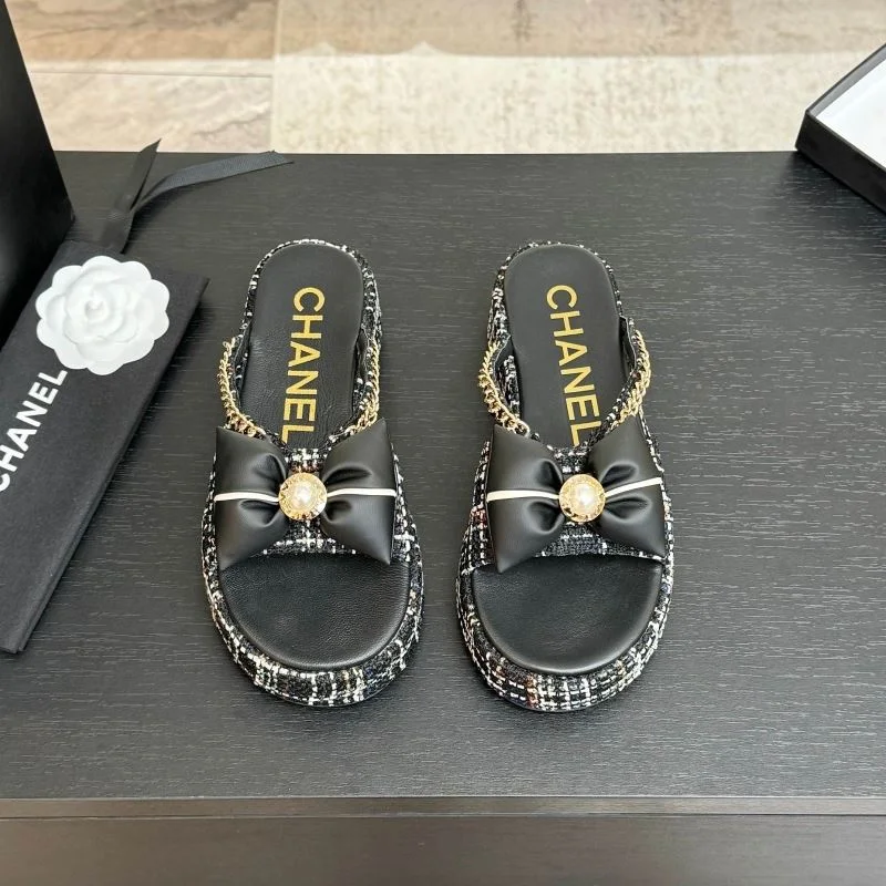 Tailored Chanel Slippers 19761