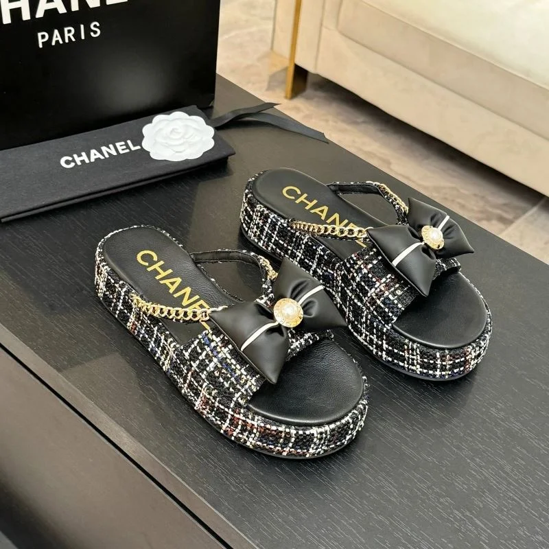 Tailored Chanel Slippers 19761