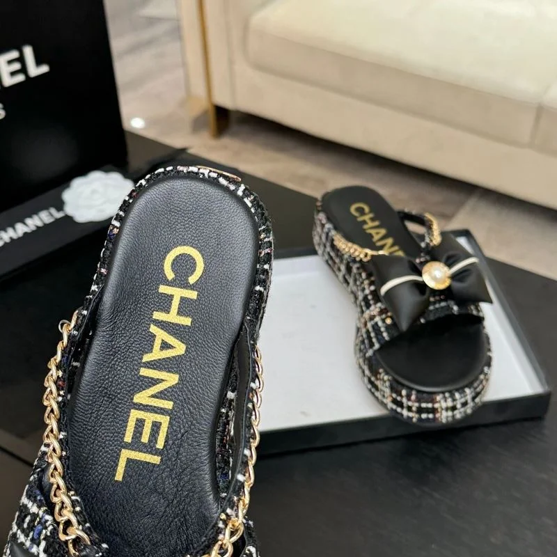 Tailored Chanel Slippers 19761