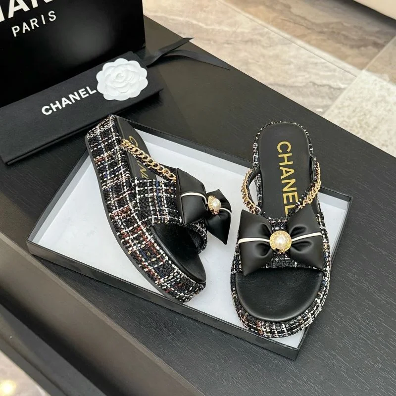 Tailored Chanel Slippers 19761
