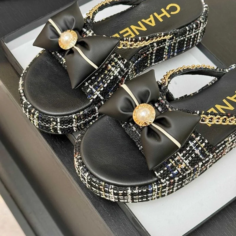Tailored Chanel Slippers 19761