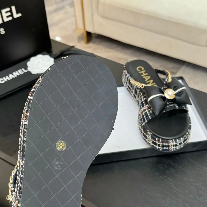 Tailored Chanel Slippers 19761
