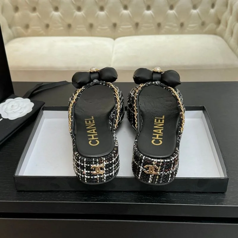 Tailored Chanel Slippers 19761