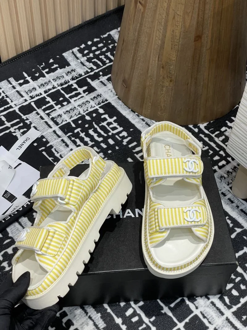 Breathable Chanel Slippers 19593