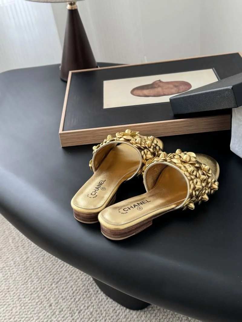 OdorResistant Chanel Slippers 19604