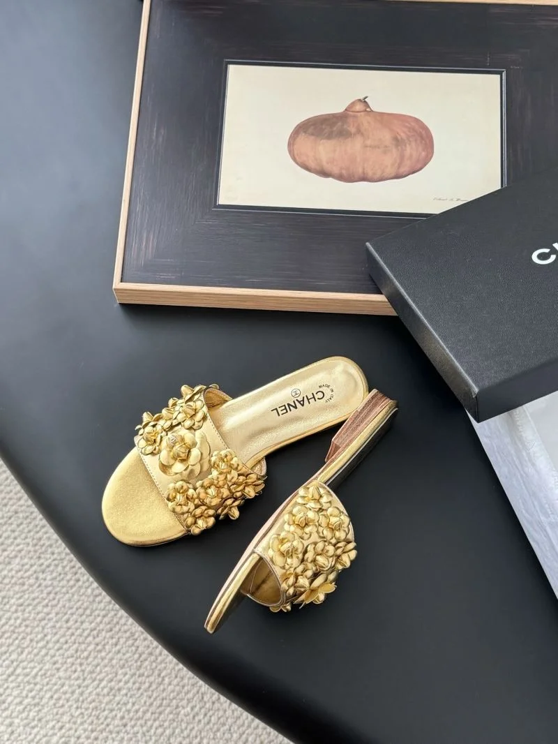 OdorResistant Chanel Slippers 19604
