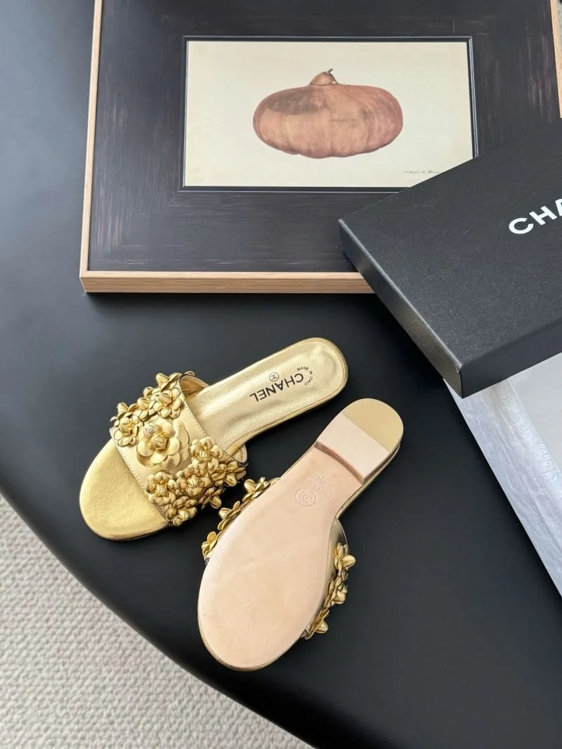 OdorResistant Chanel Slippers 19604