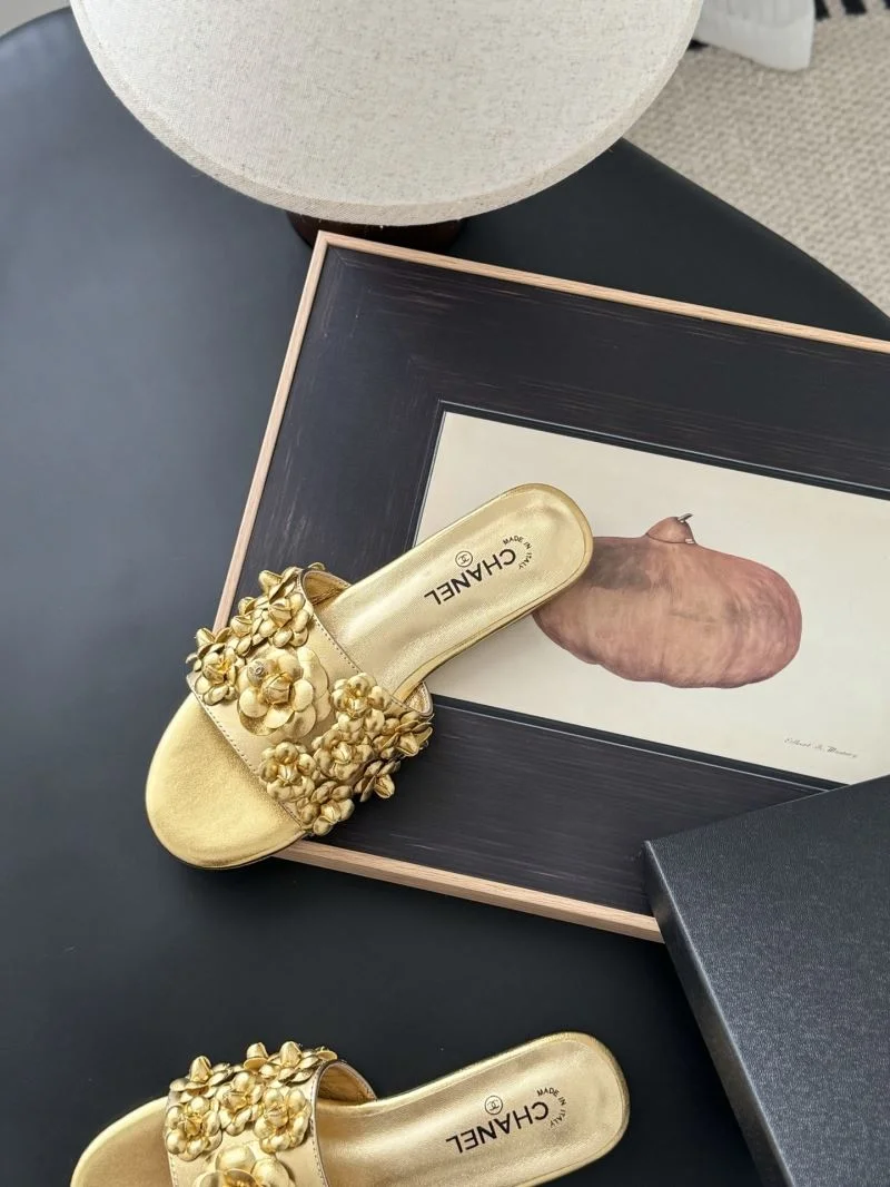 OdorResistant Chanel Slippers 19604